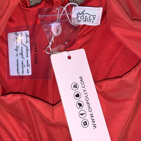 Oh Polly Nirvana Long Sleeved Ruched Mini Dress - Picture 17 of 17